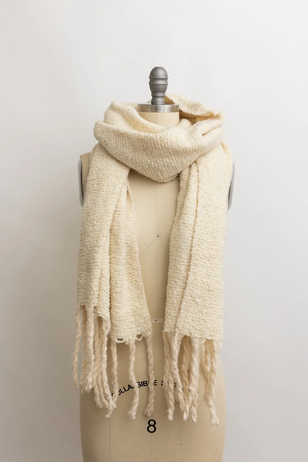 The Mandy Knit Tassel Scarf