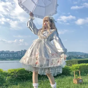 The Righteous Forest Kingdom of Amirae      Dress Kawaii Academia Y2K Cottagecore Coquette Fairycore Dollette Princesscore