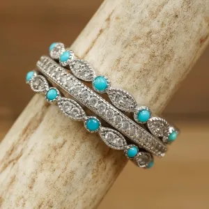 The Turquoise Vintage Eternity Set