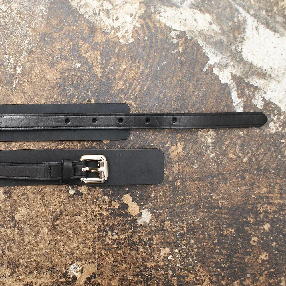 Thin Black Belt