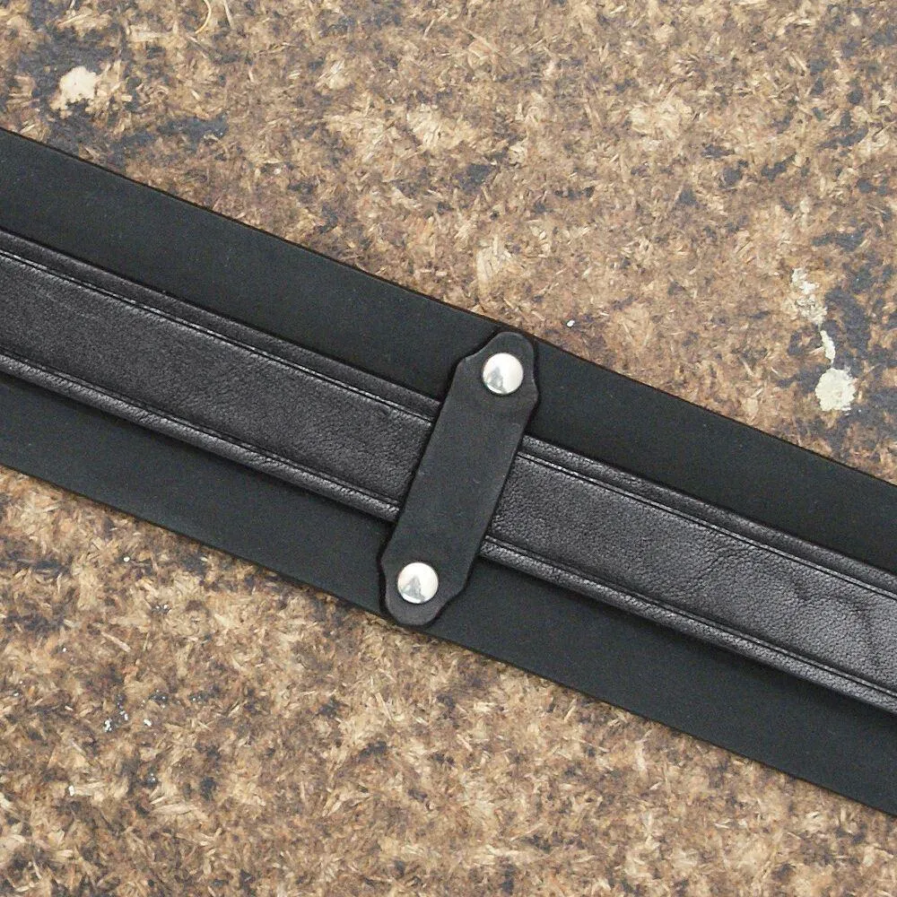 Thin Black Belt