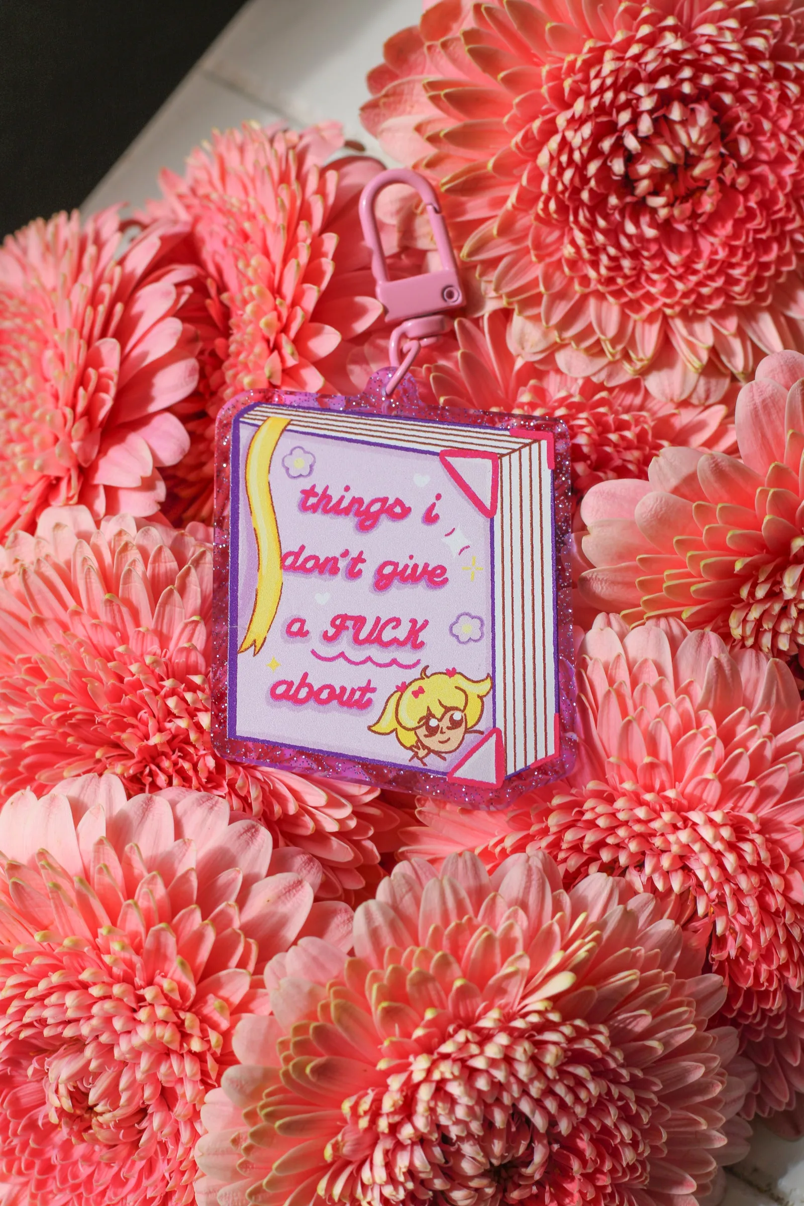 Things IDGAF About Acrylic Keychain!