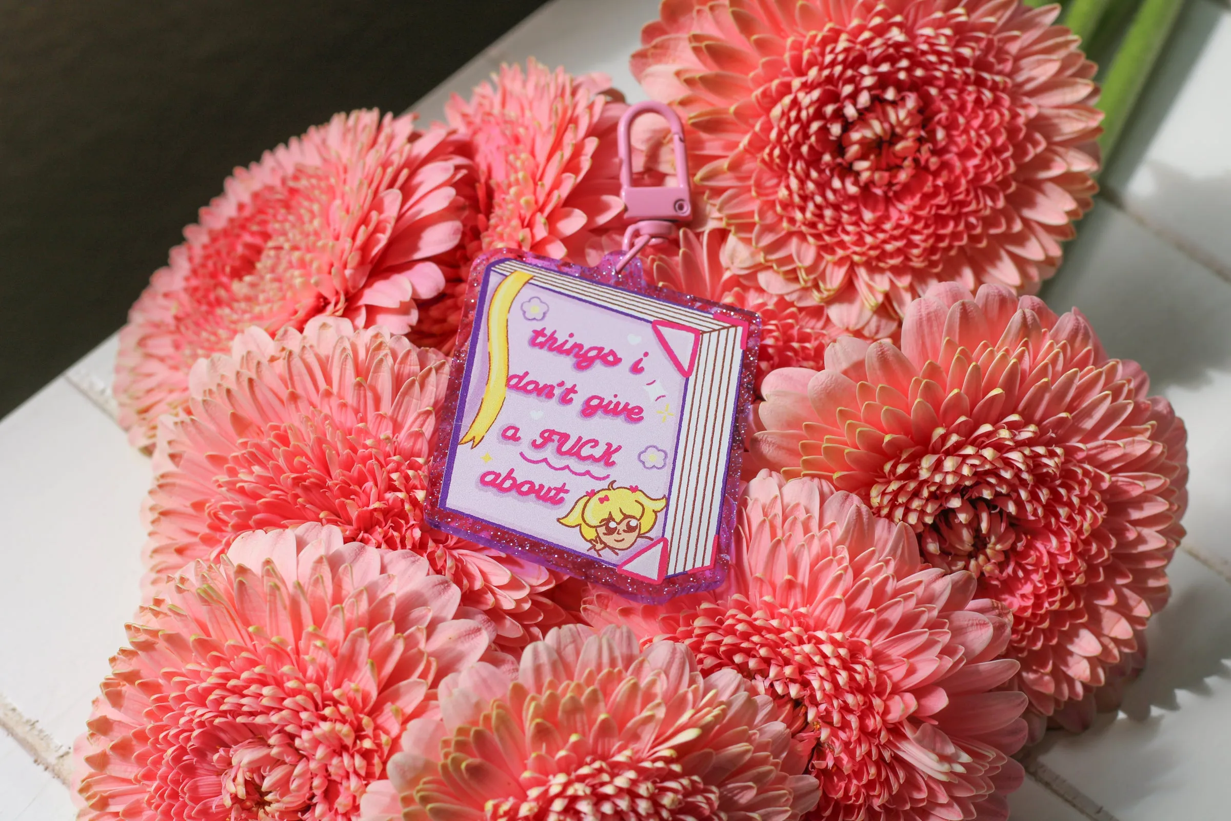 Things IDGAF About Acrylic Keychain!