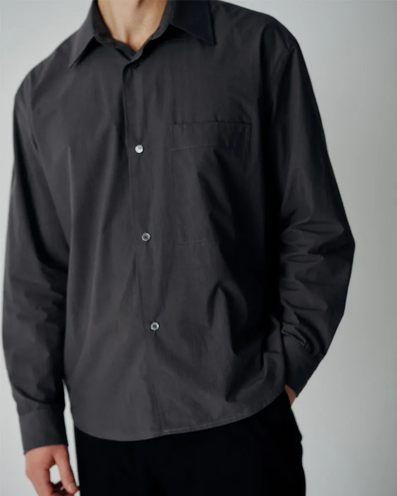Thom Morison Minimalist Shirt Graphite