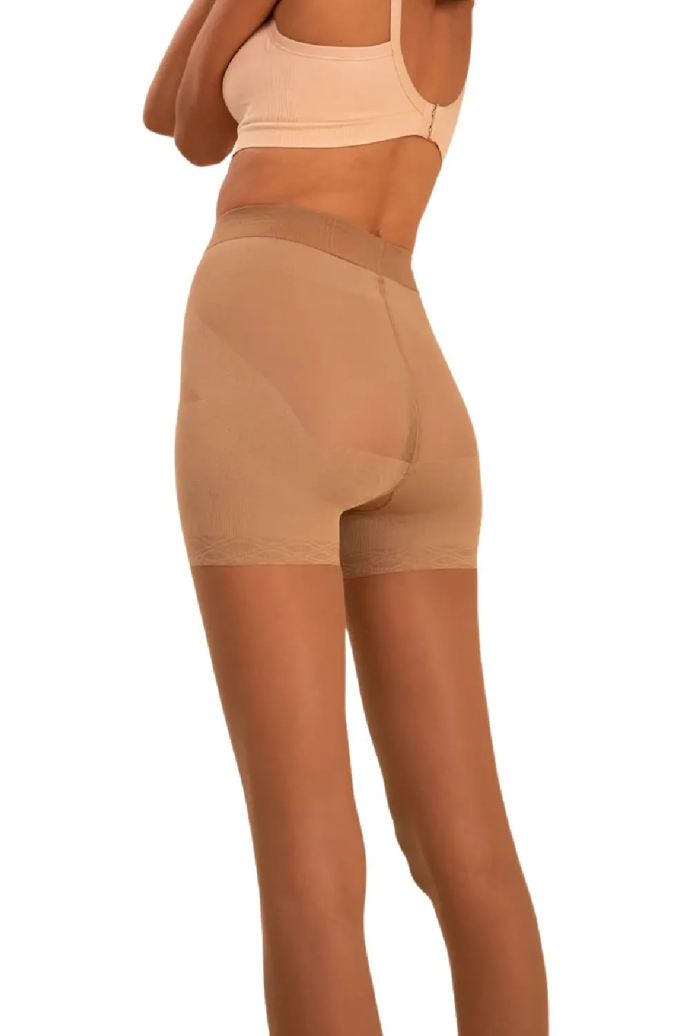 Threads Sheer Contour Tights, Tan (SHRTAN)