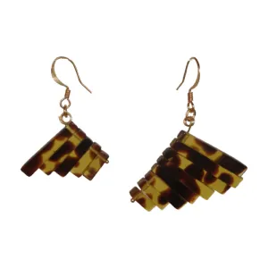 Tiger's Eye Mismatch Earrings
