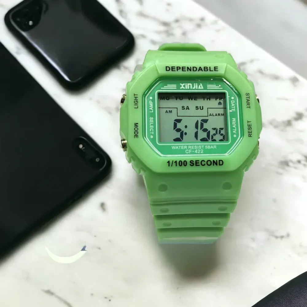 Time Tracker Wrist Watch.