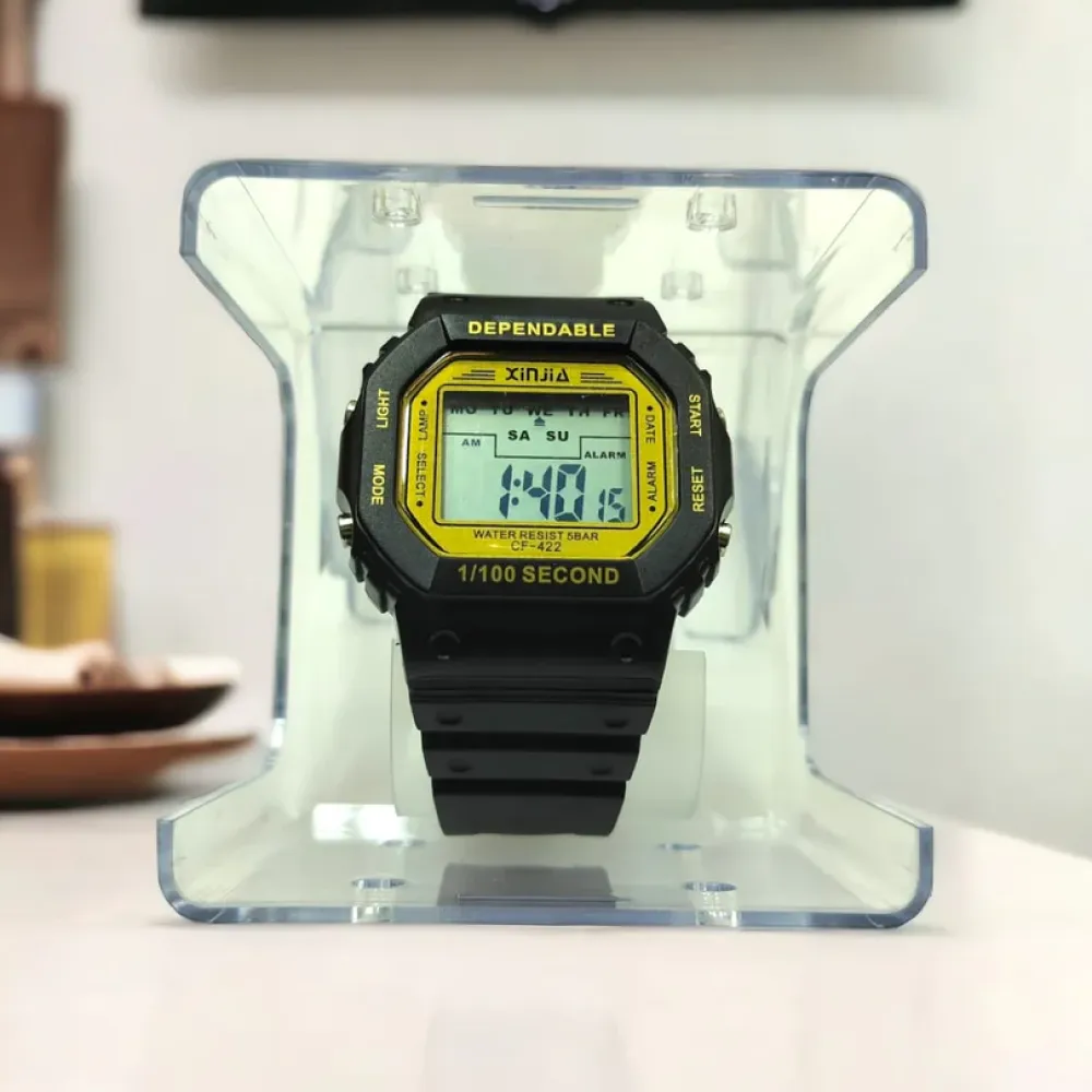 Time Tracker Wrist Watch.