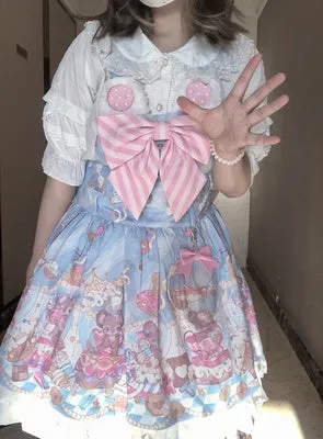 Tiny Garden~Robin~Kawaii Lolita Cotton Blouse