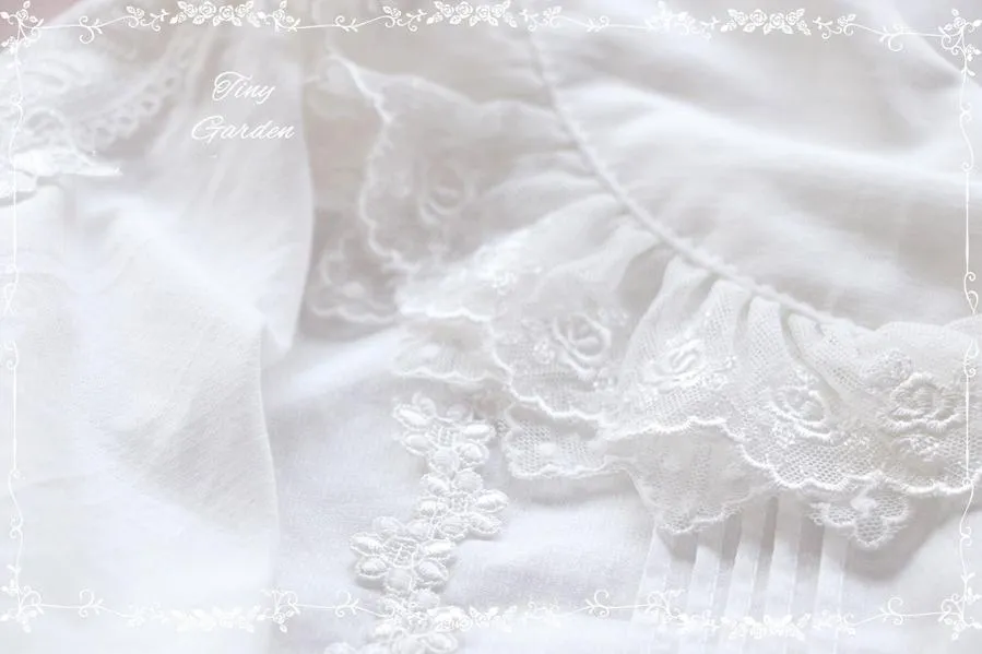 Tiny Garden~Robin~Kawaii Lolita Cotton Blouse