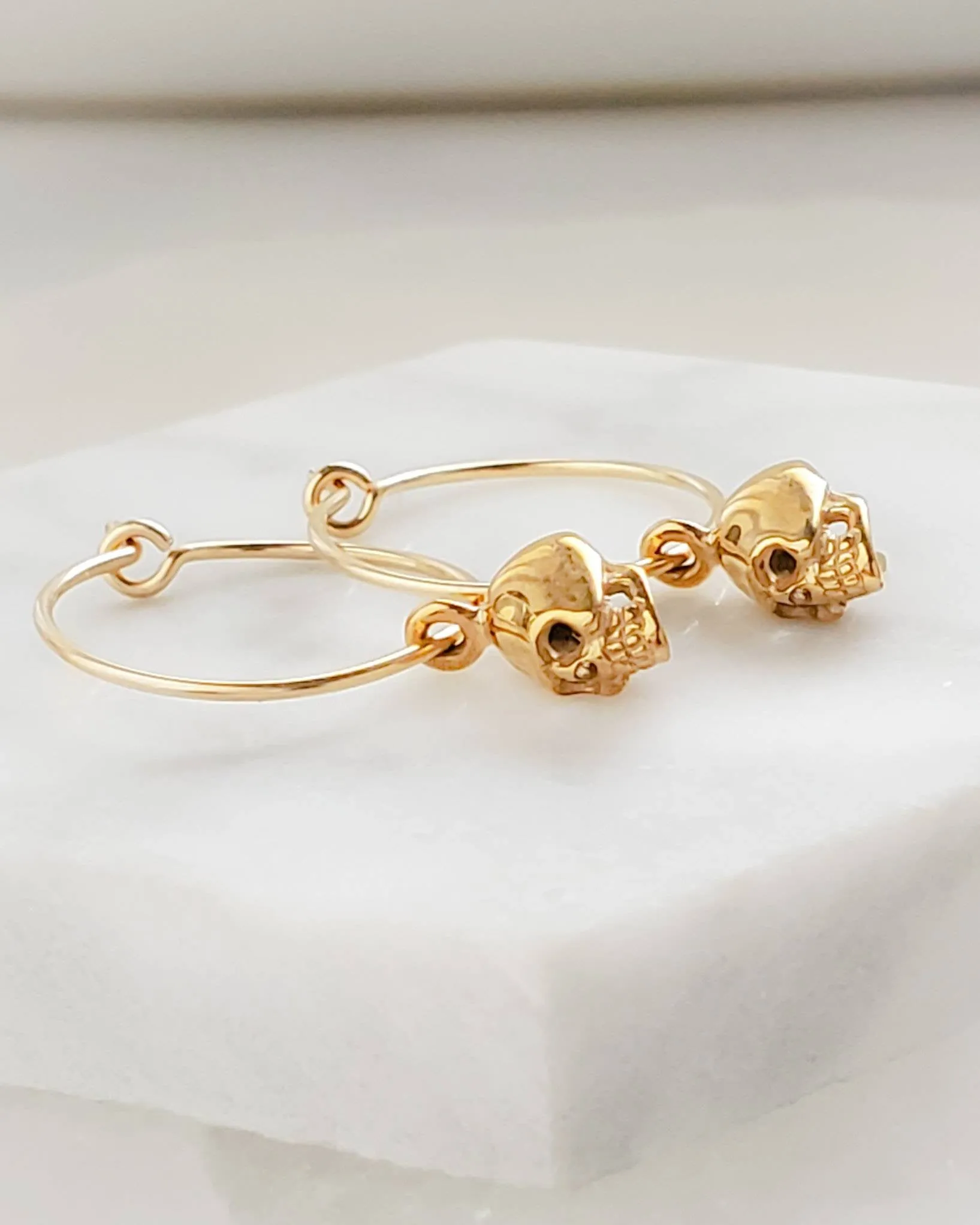 Tiny Skull Hoops