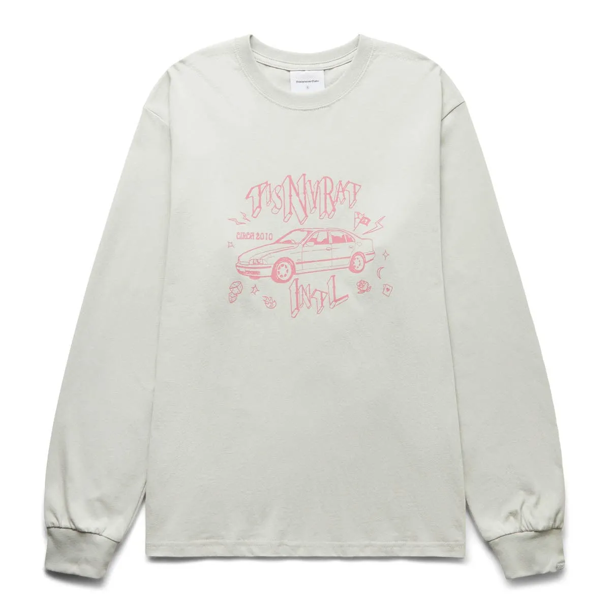 TISNVRAT CAR LONG SLEEVE T-SHIRT