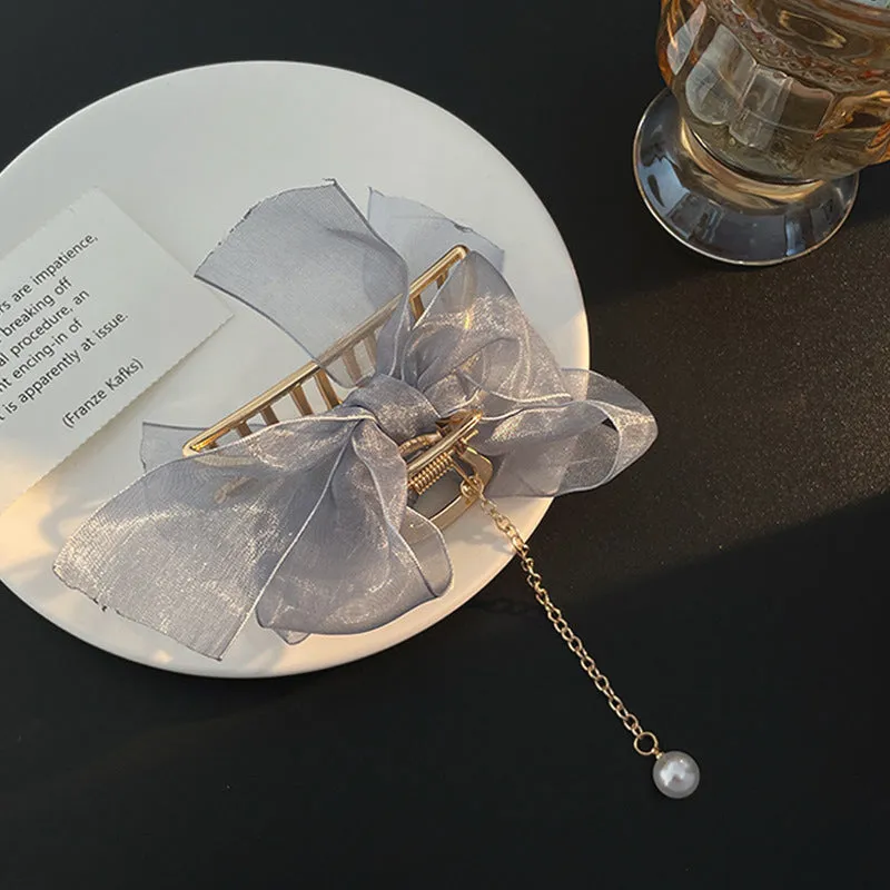 Toleet Butterfly Tassel Hairclips