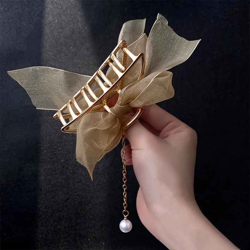 Toleet Butterfly Tassel Hairclips