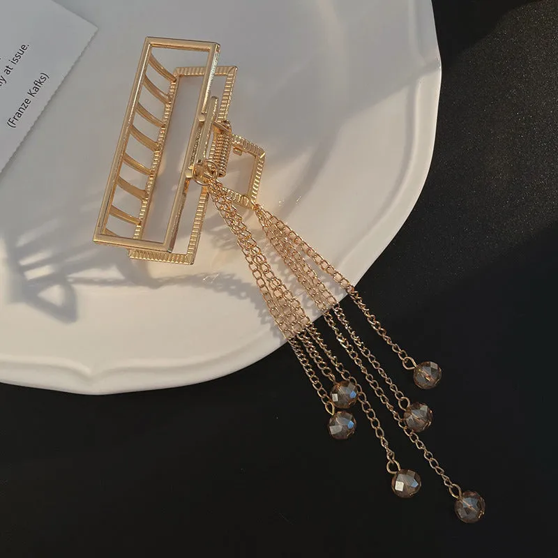 Toleet Butterfly Tassel Hairclips