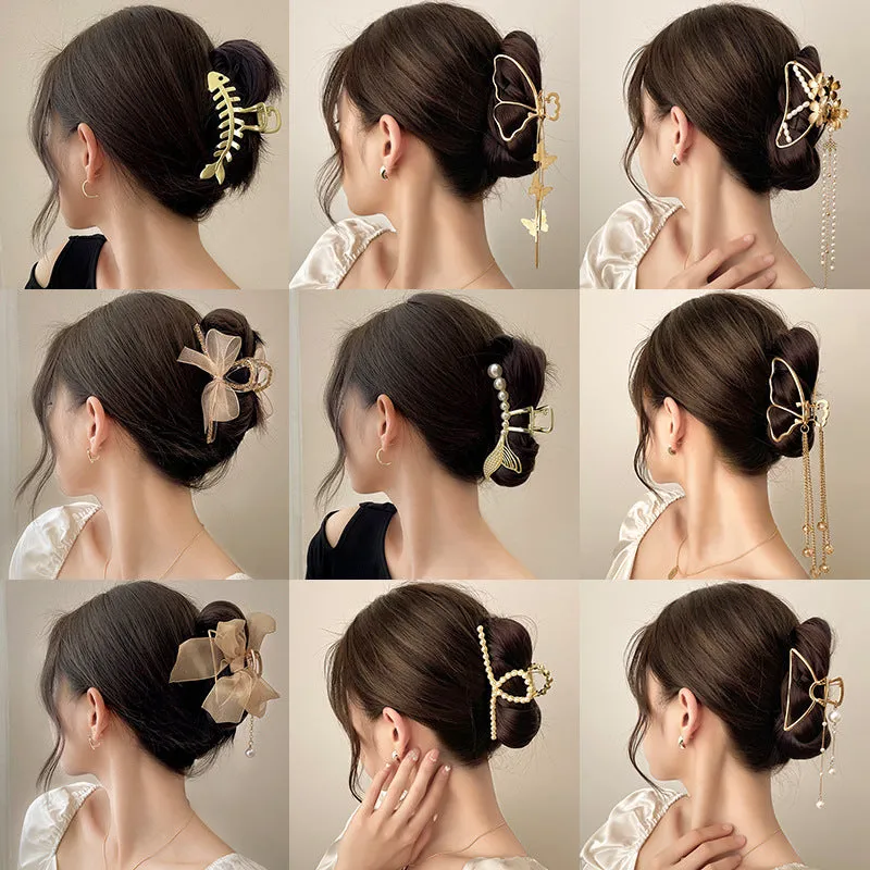 Toleet Butterfly Tassel Hairclips