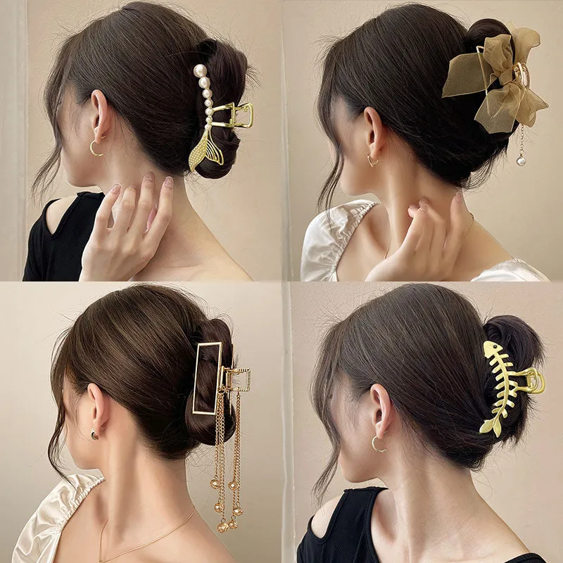 Toleet Butterfly Tassel Hairclips