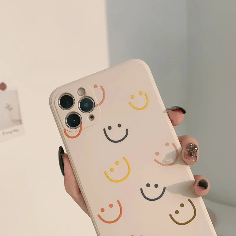 Toleet Simple Smiling Face Phone Case