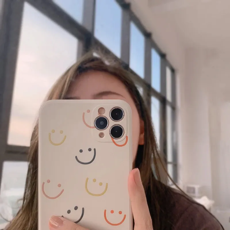 Toleet Simple Smiling Face Phone Case