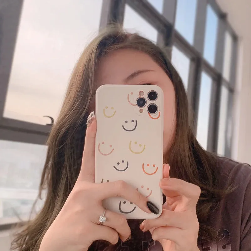 Toleet Simple Smiling Face Phone Case