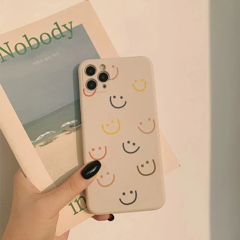 Toleet Simple Smiling Face Phone Case