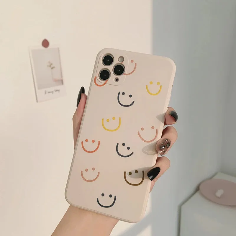 Toleet Simple Smiling Face Phone Case