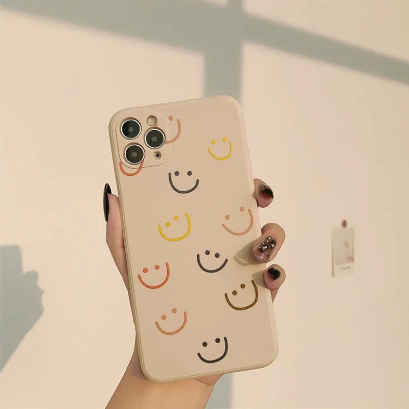 Toleet Simple Smiling Face Phone Case