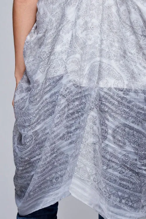 Tonal Printed Scarf