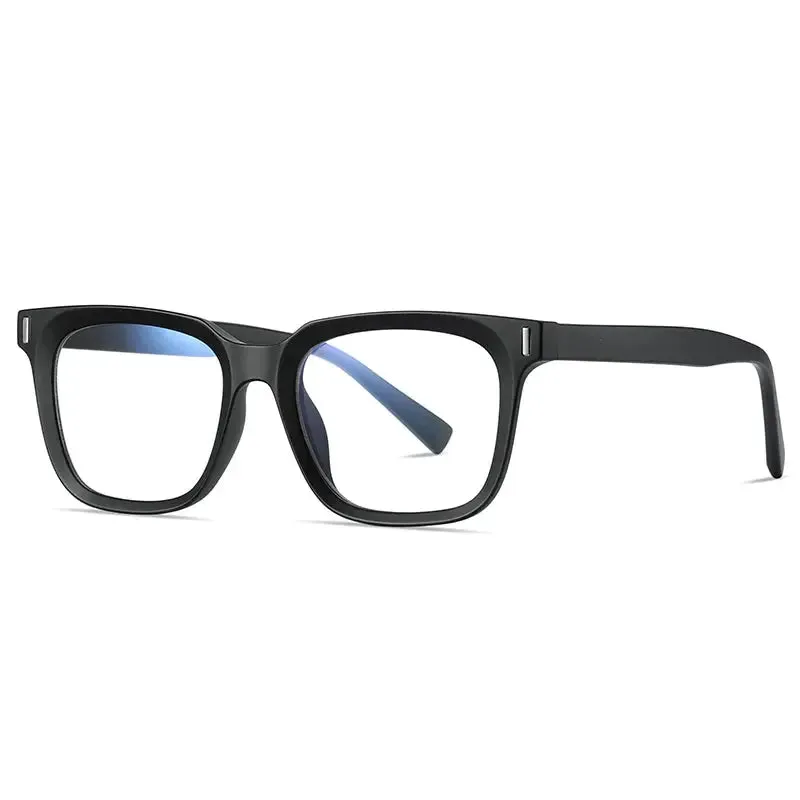 TR90 Blue Light Blocking Men's Square Glasses Radiation Protection Eyeglasses Women Transparent Fashion Eyewear