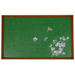 Traditional Korean Mother of Pearl Lacquered Tray
