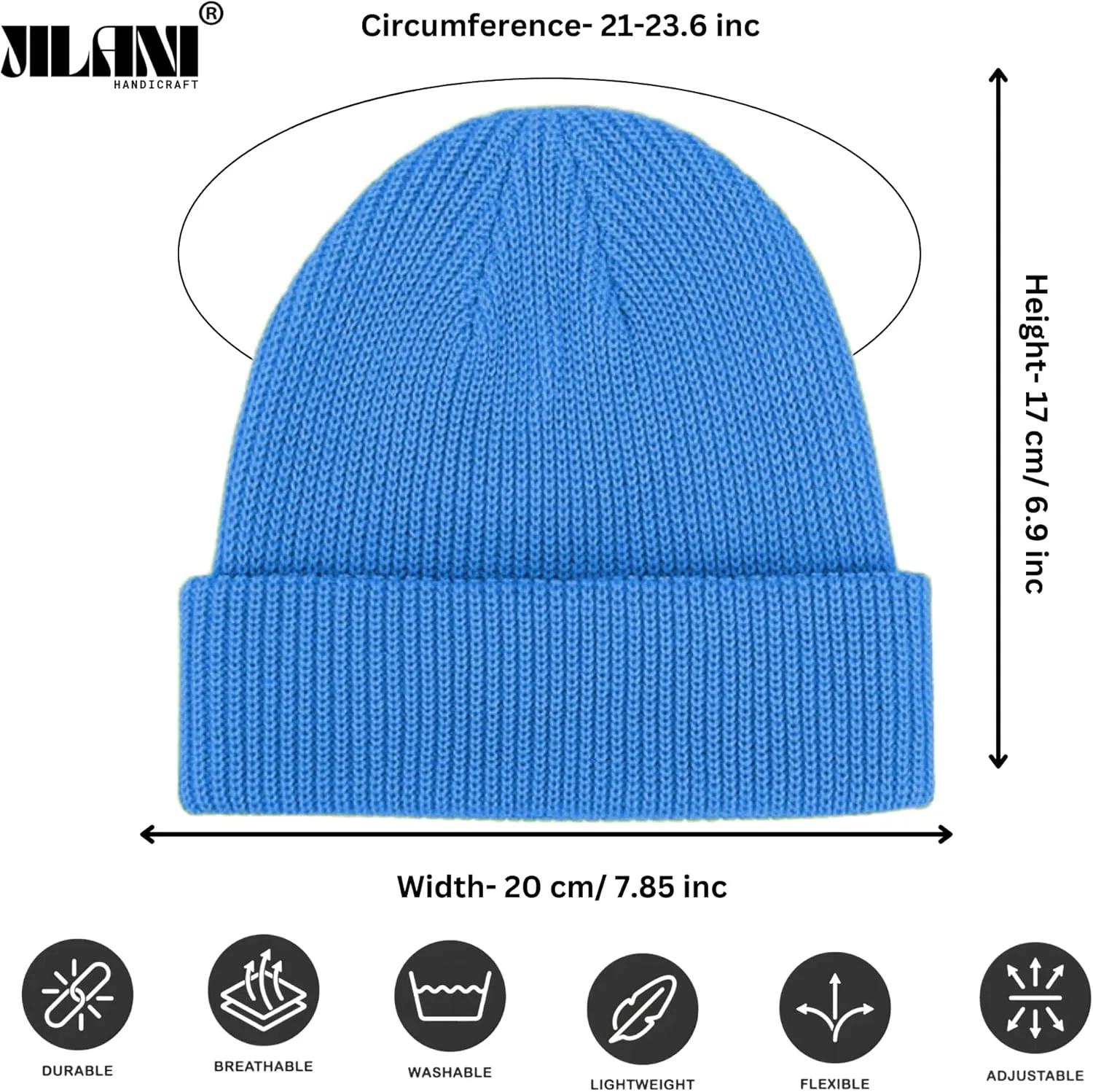 Trawler Beanie Winter Fisherman Beanie for Men Knit Cuff Unisex Skullcap