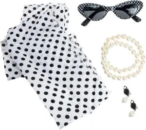 Trendy 1920s Pearl Necklace Set Vintage Flapper Costume Perfect Party Prop