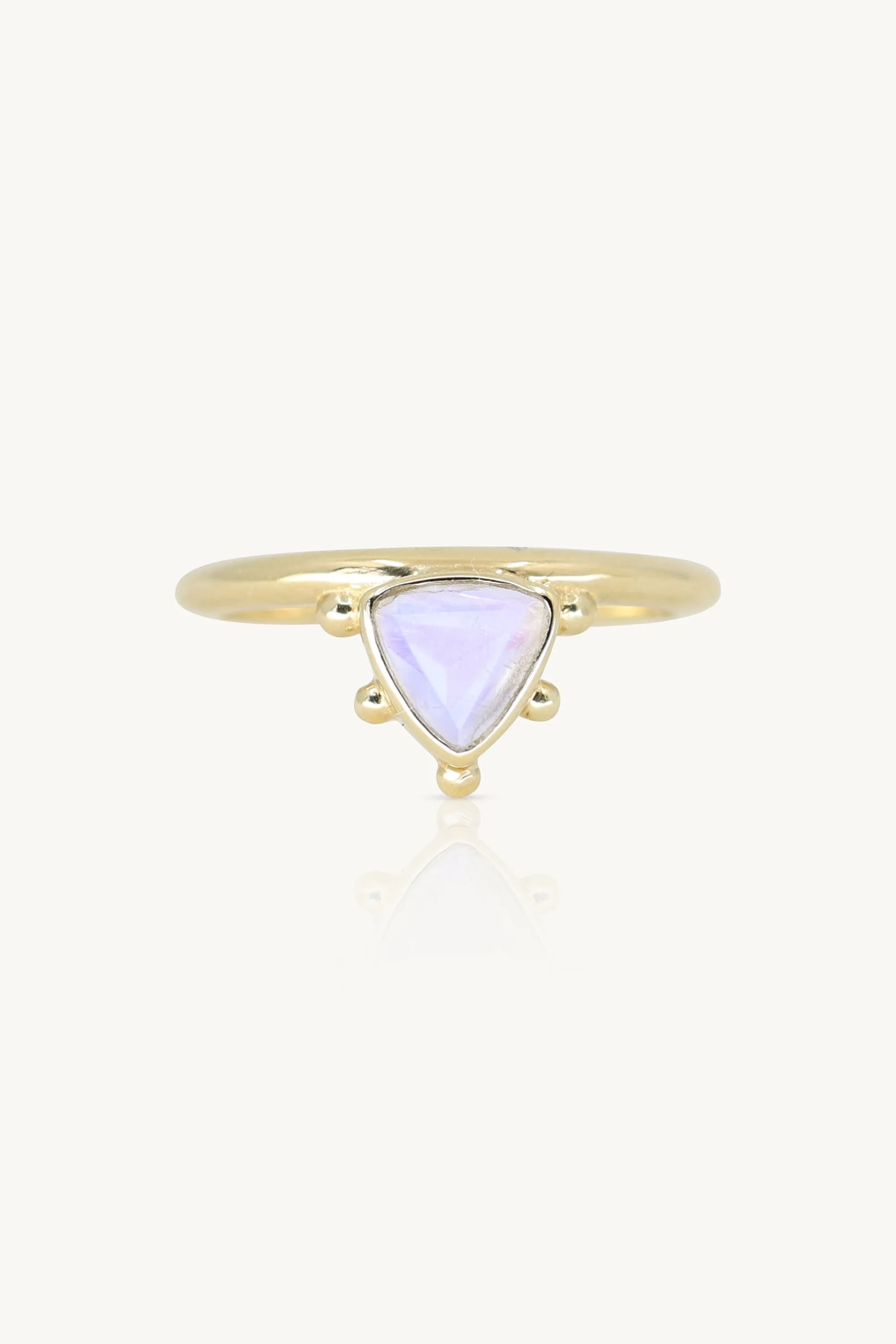 Trillion Moonstone Gold Stacker