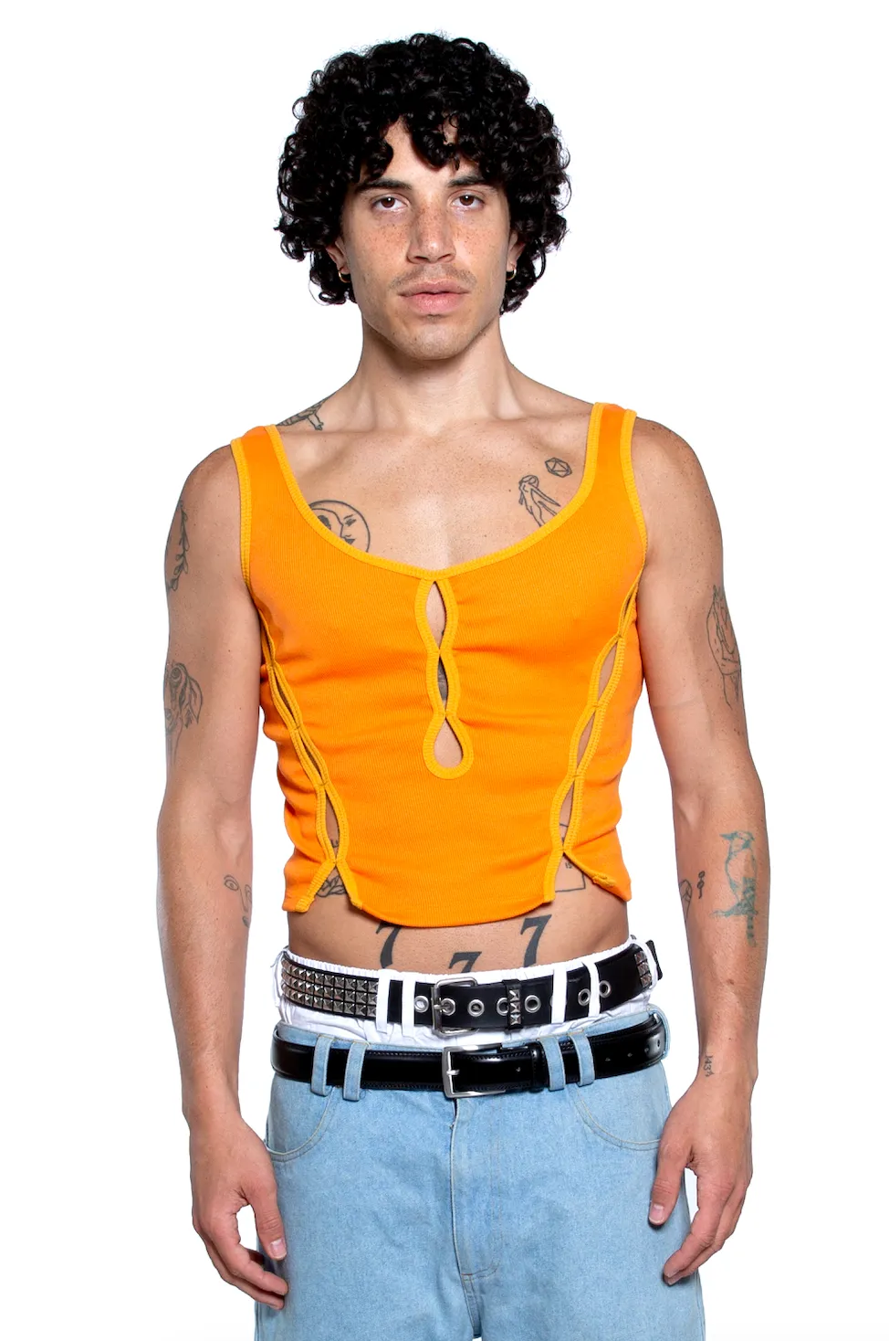 Tripple Slash Tank - Orange