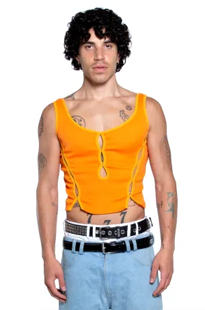 Tripple Slash Tank - Orange