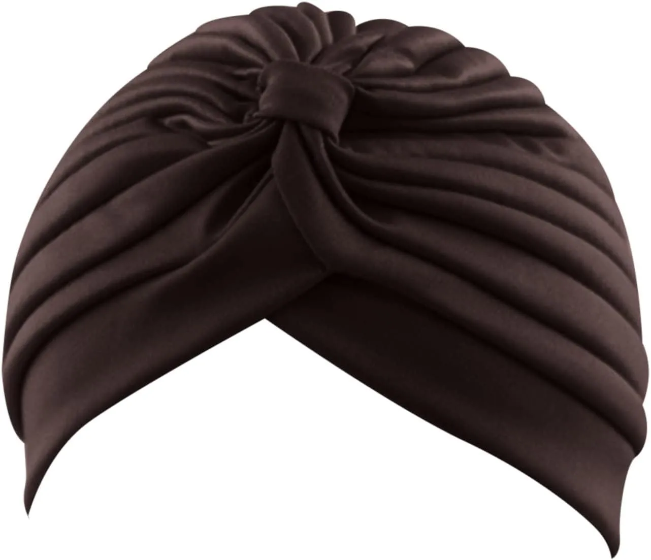 Turban for Women's Hair Cancer Chemo Beanies Cap Elastic Stretchy Headband Solid Color Headwrap
