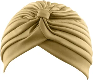 Turban for Women's Hair Cancer Chemo Beanies Cap Elastic Stretchy Headband Solid Color Headwrap