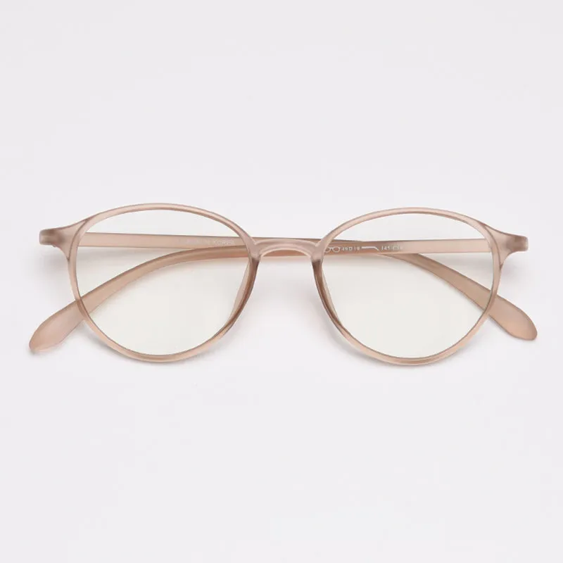 TXOME Venus Round Frame Glasses