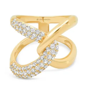UNITE DIAMOND RING, GOLD
