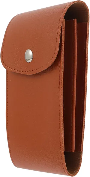 VALICLUD 1 PC Leather Storage Bag Storage Bag Inteligente Smartwatch Pouch for Eyewear Holder Display Band Storage Bag Travel Organizer - Pu