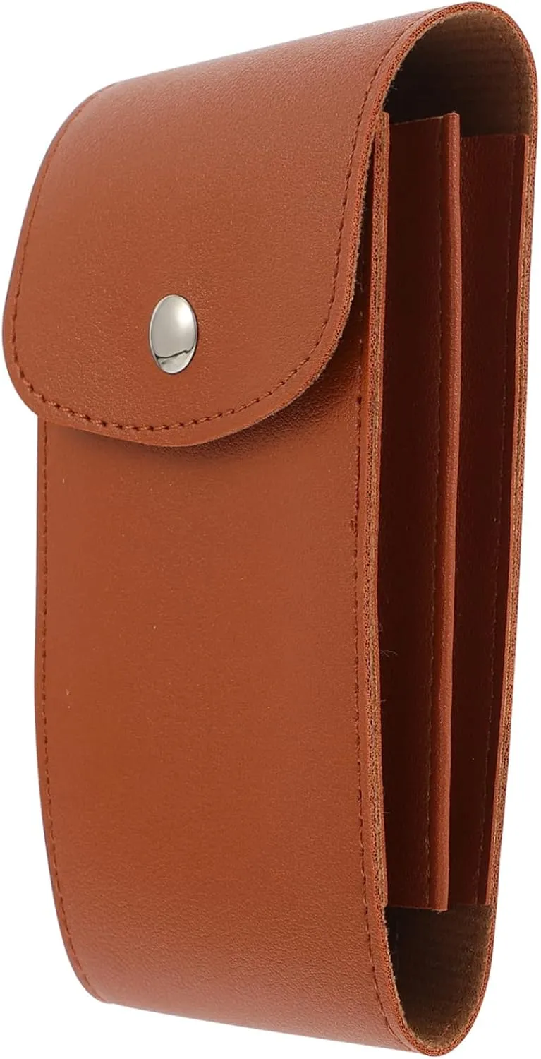 VALICLUD 1 PC Leather Storage Bag Storage Bag Inteligente Smartwatch Pouch for Eyewear Holder Display Band Storage Bag Travel Organizer - Pu