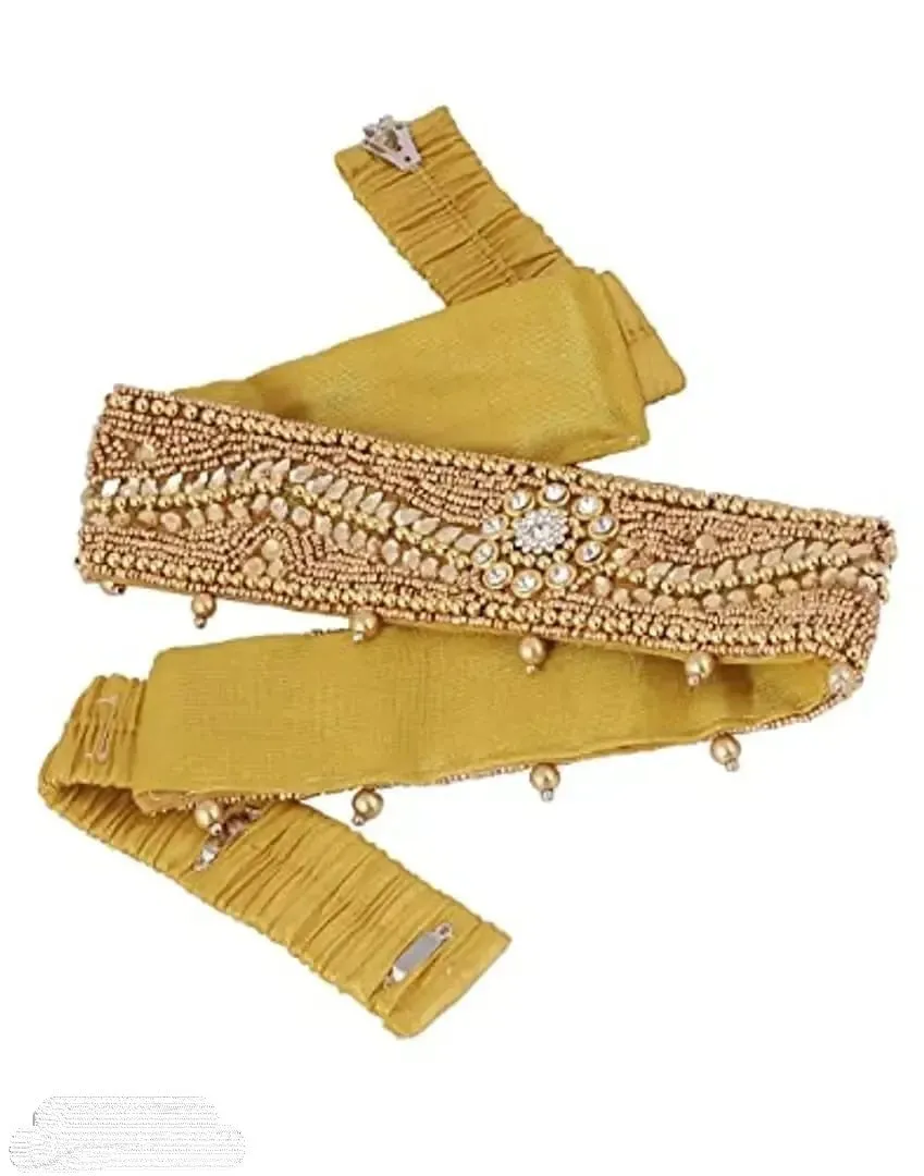 Vamas CRAFT stretchable Cloth Vaddanam Kamarbandhani, Waist Belt,Belly Chain.