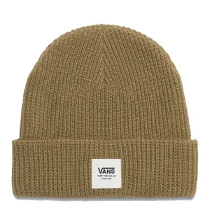 Vans Waffle Cuff Beanie in Gothic Olive Green