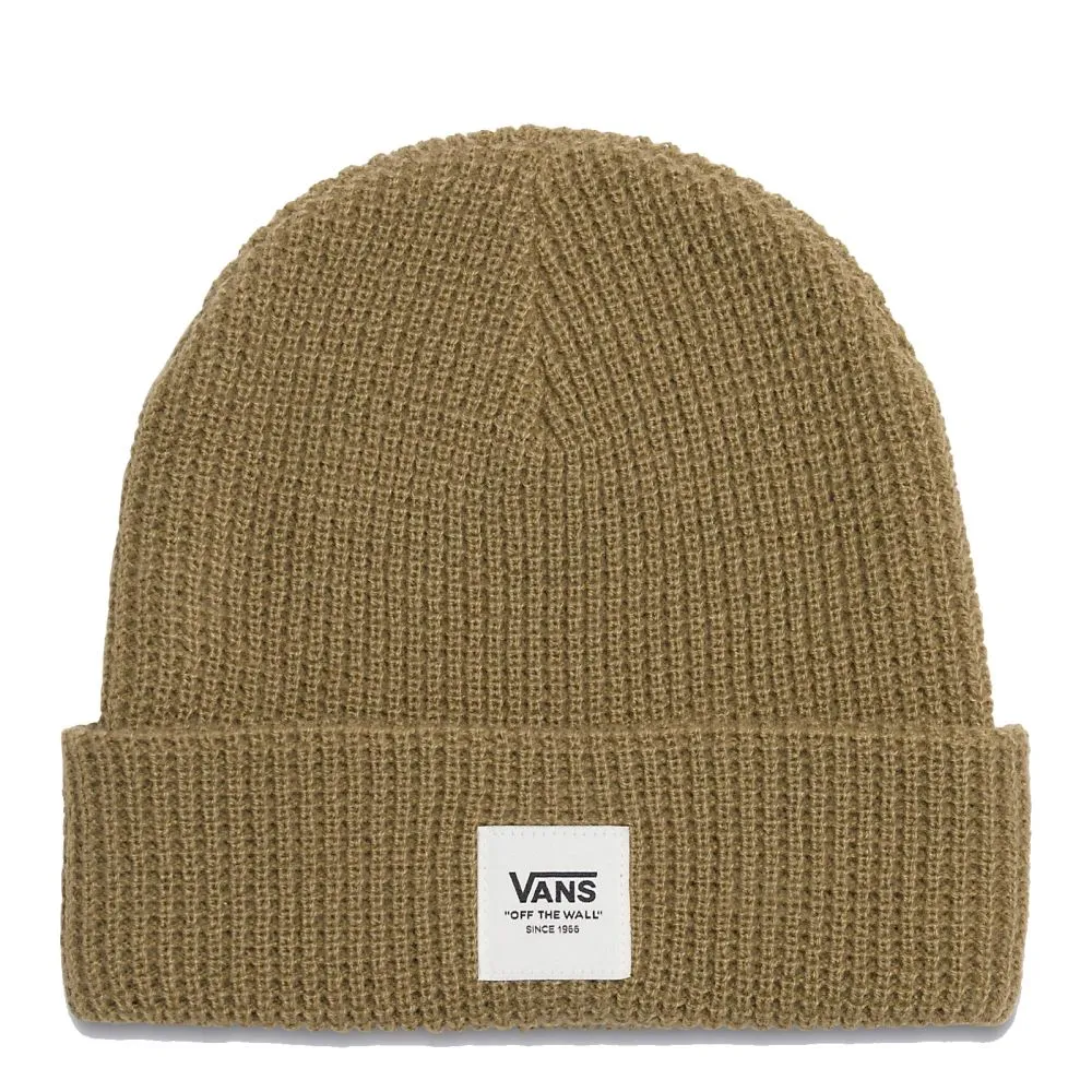 Vans Waffle Cuff Beanie in Gothic Olive Green