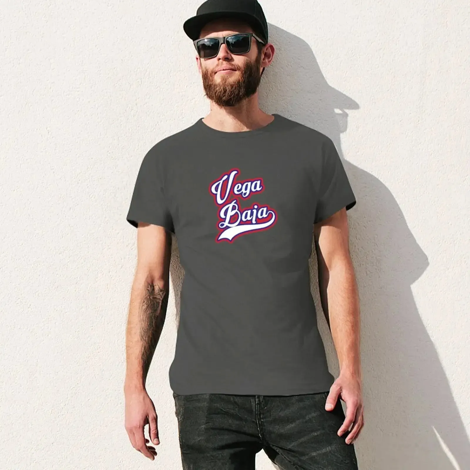 Vega Baja Puerto Rico T-Shirt animal prinfor boys korean fashion Aesthetic clothing new edition oversized t shirt men