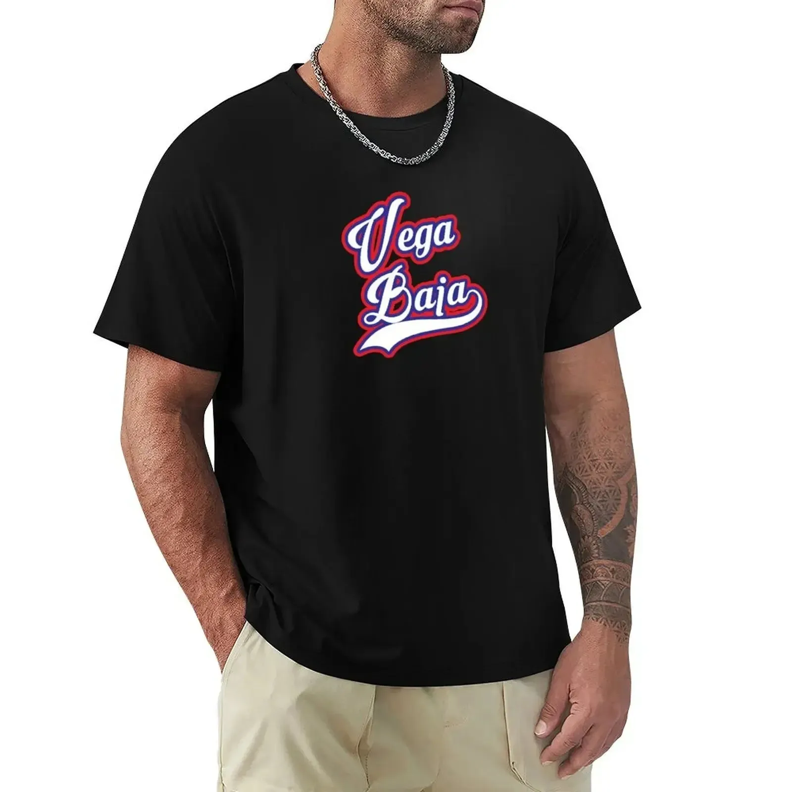 Vega Baja Puerto Rico T-Shirt animal prinfor boys korean fashion Aesthetic clothing new edition oversized t shirt men