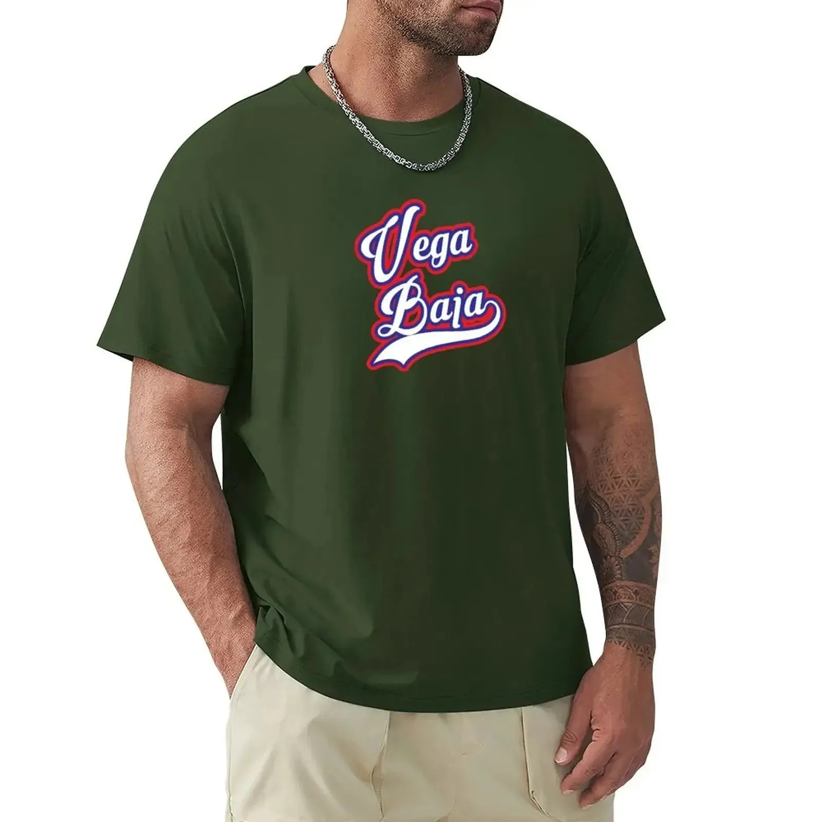 Vega Baja Puerto Rico T-Shirt animal prinfor boys korean fashion Aesthetic clothing new edition oversized t shirt men