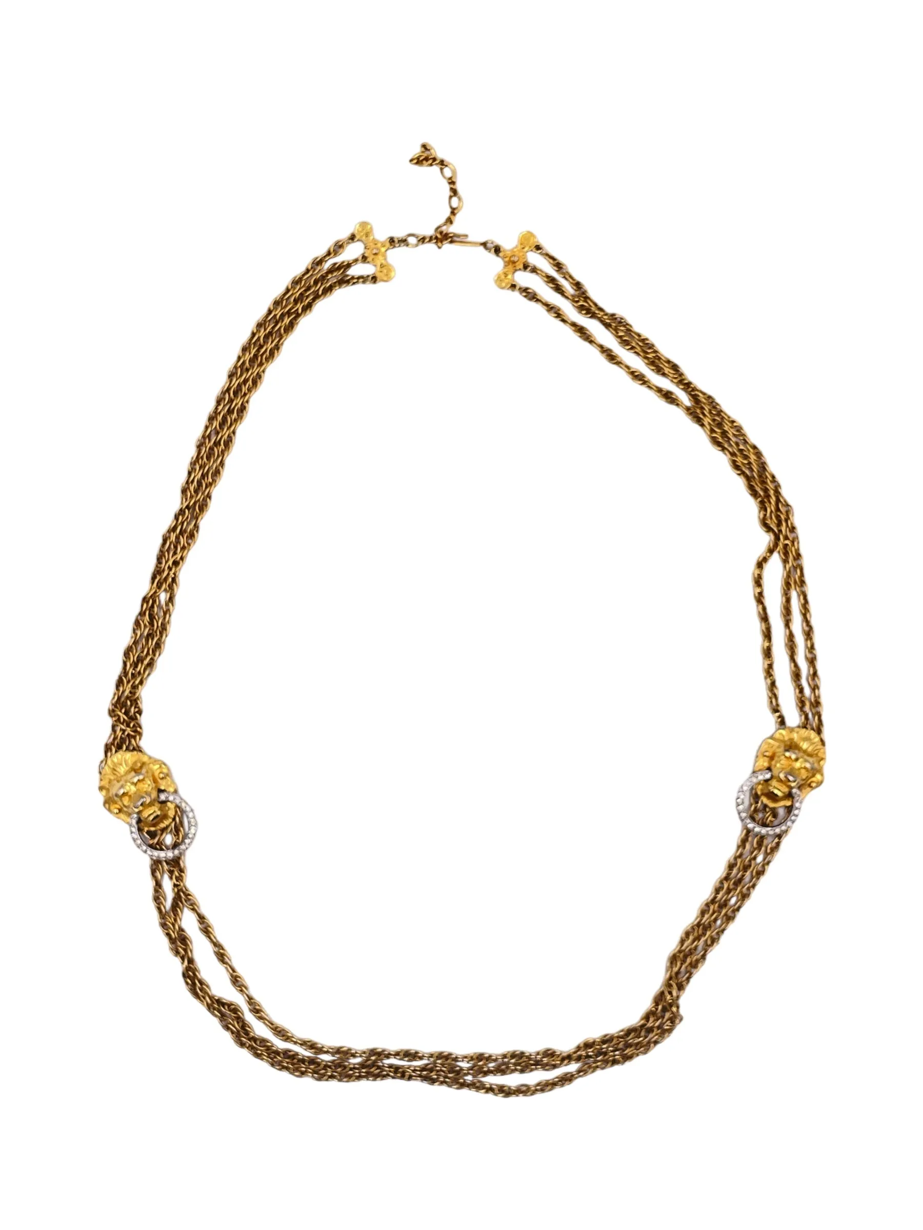 Vintage Kenneth Jay Lane Chain Belt