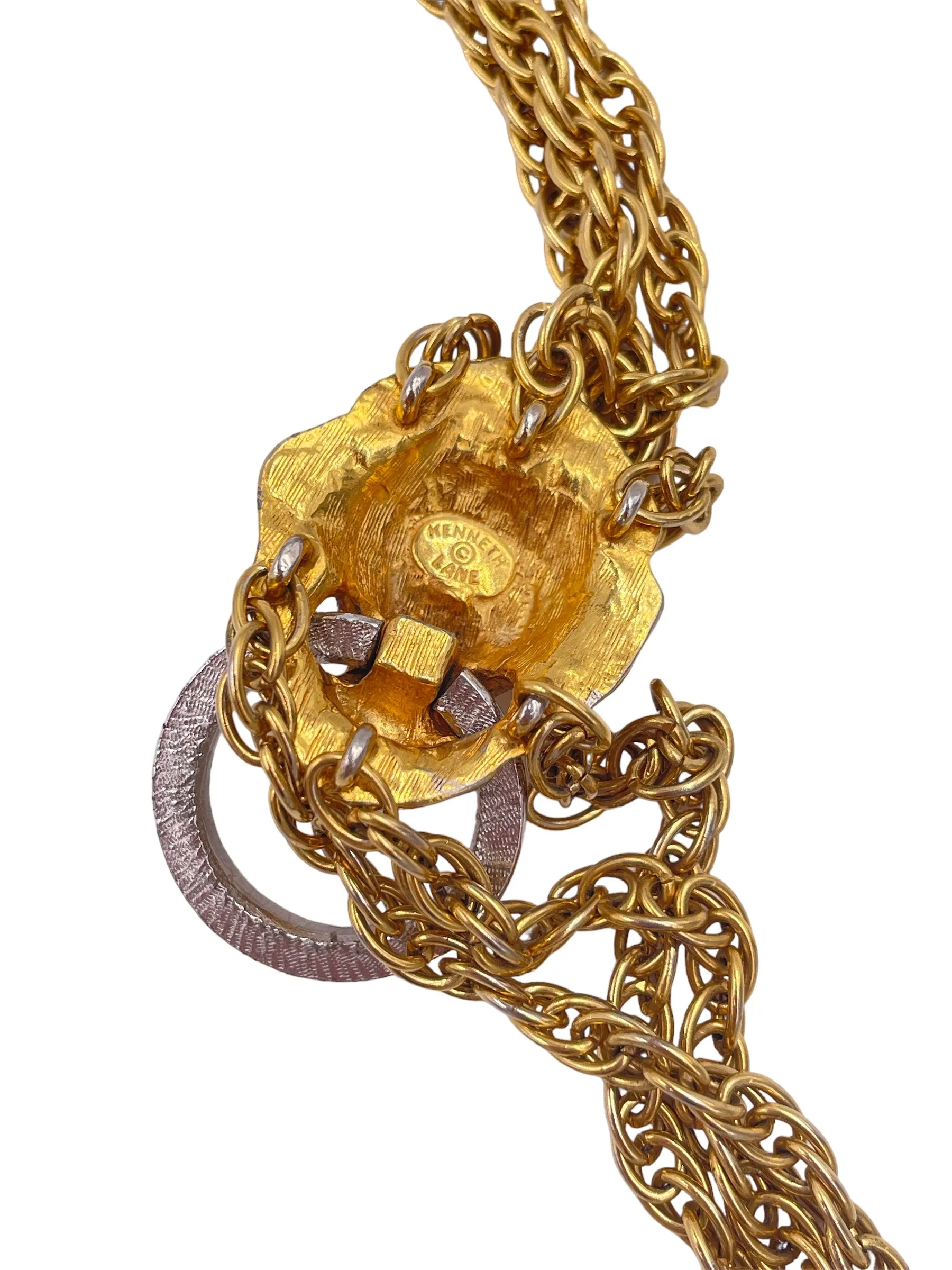Vintage Kenneth Jay Lane Chain Belt
