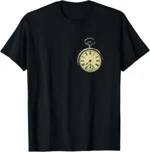 Vintage pocket watch, retro watch, 70s lover T-Shirt